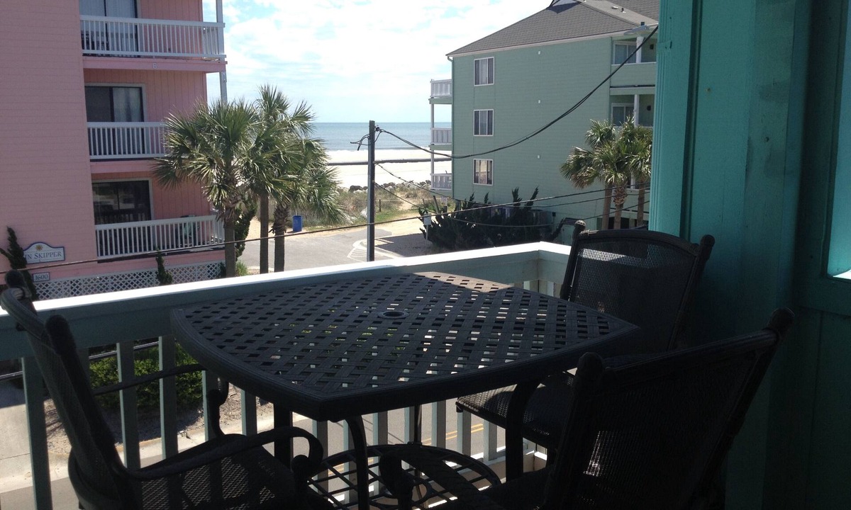 North Carolina Coast Condo | Fantastic 2nd Row One Bedroom with Amazing Ocean Views!