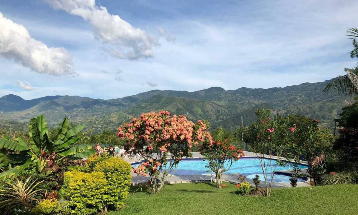 Barbosa House | Farm near Medellin with mountain views