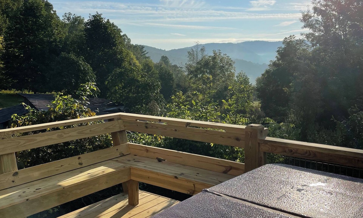 Hot Springs Cabin | Farm Stay at Brooks Cabin, pet friendly!