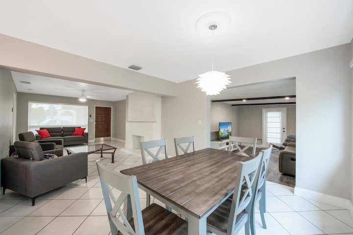 Edgewood House | Features king bed, smart TV, coffee station