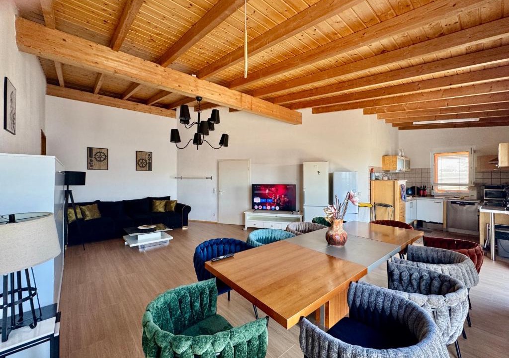 Hockenheim Apartment | Ferienhaus Event Haus EMG Hockenheim für Familien und Gruppen bis 22 Personen mit Partyraum