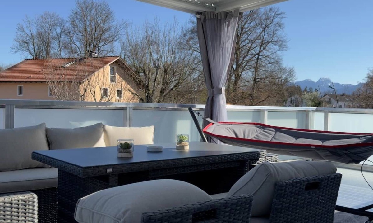 Bad Aibling Apartment | Ferienwohnung "Thermenblick - Bad Aibling" | bis zu 6. Pers.