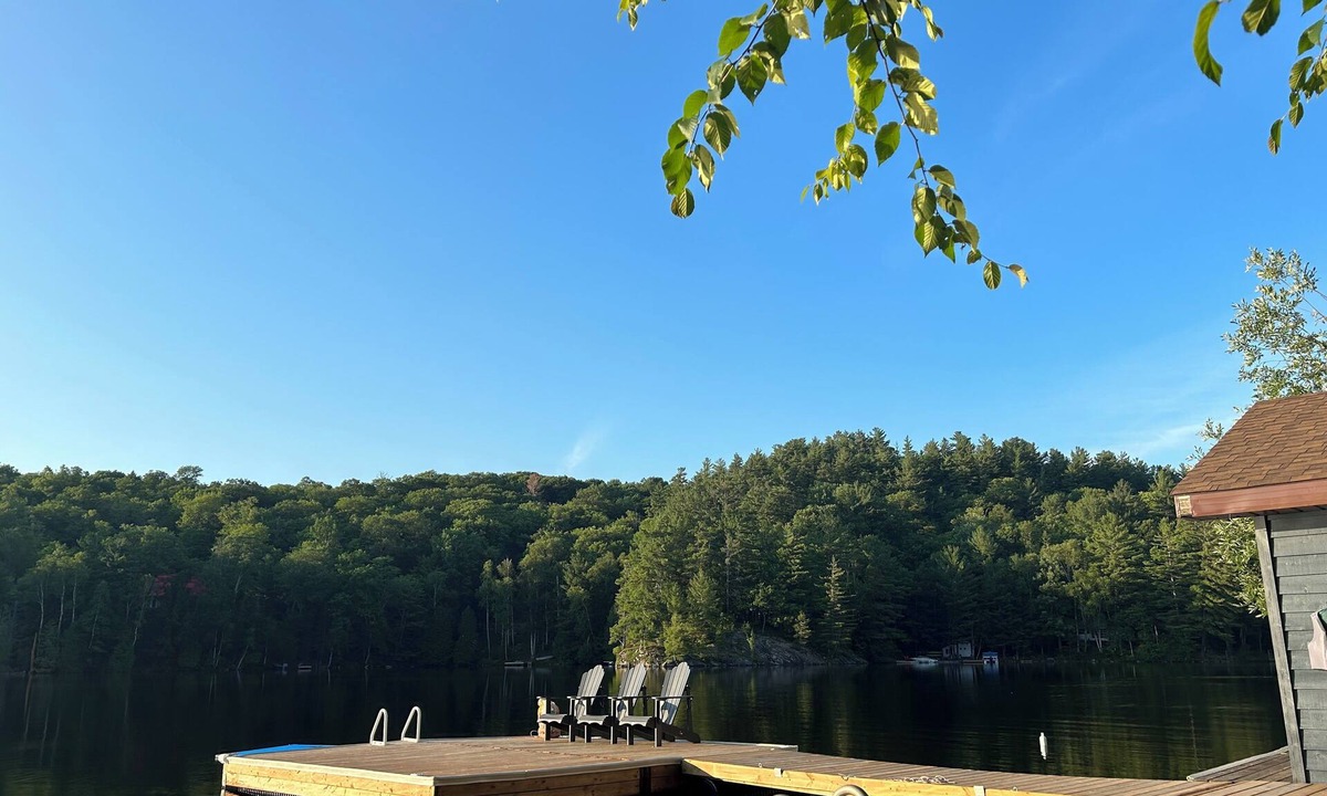 Algonquin Highlands Cottage | Fern Landing at Kawagama Lake - Dorset - Room for the family w large deck & dock