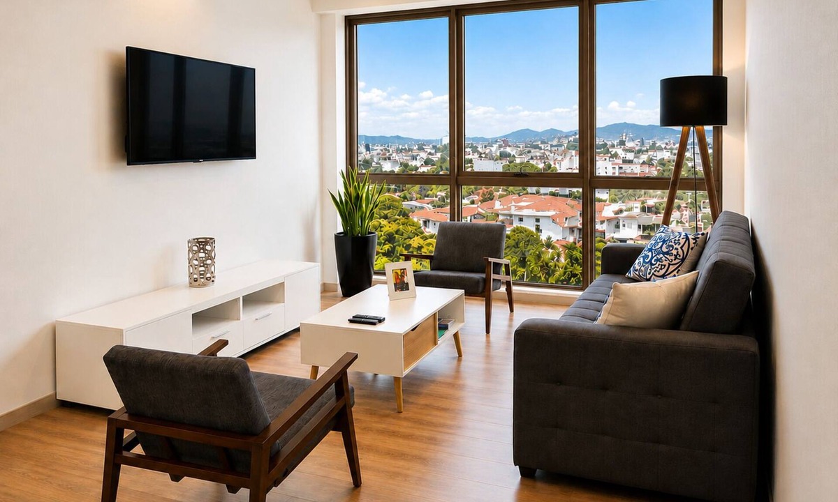 Anahuac Apartment | FIFA World Cup Beautifully furnished in a chic minimalist style 1 BR high speed internet