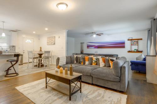 Collier Heights House | Fire Pit & Deck: Home 7 Mi to Mercedes-Benz!