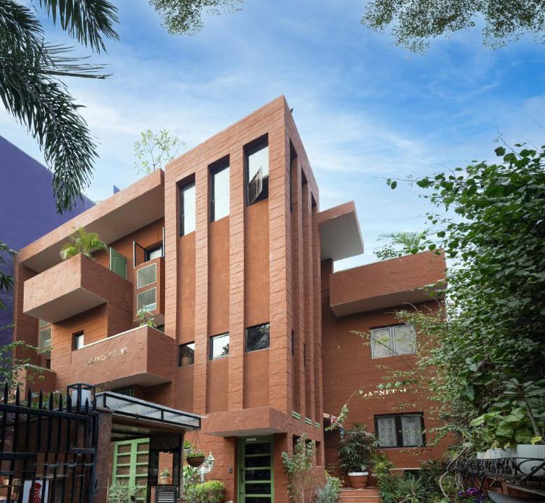 DLF City Hotel | Firebrick Boutique Residences - GARNET HOUSE