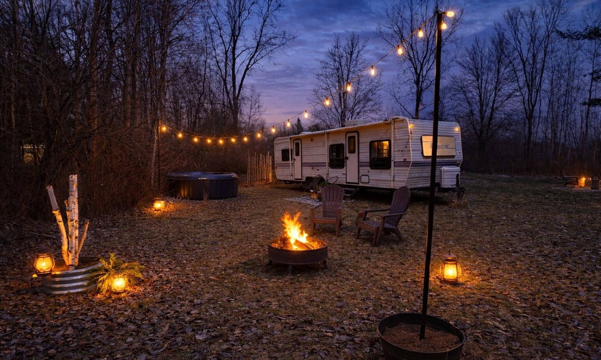 Fostoria House | Firefly-A Cozy Escape at Birch + Flame Hot Tub