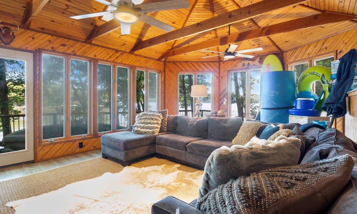 Camdenton House | Firepit, Kayaks, Paddle Board, Lake Views, Great Location