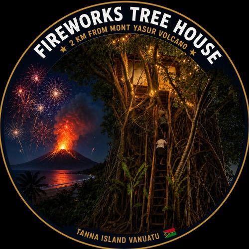 Tanna Island House | Fireworks Tree House