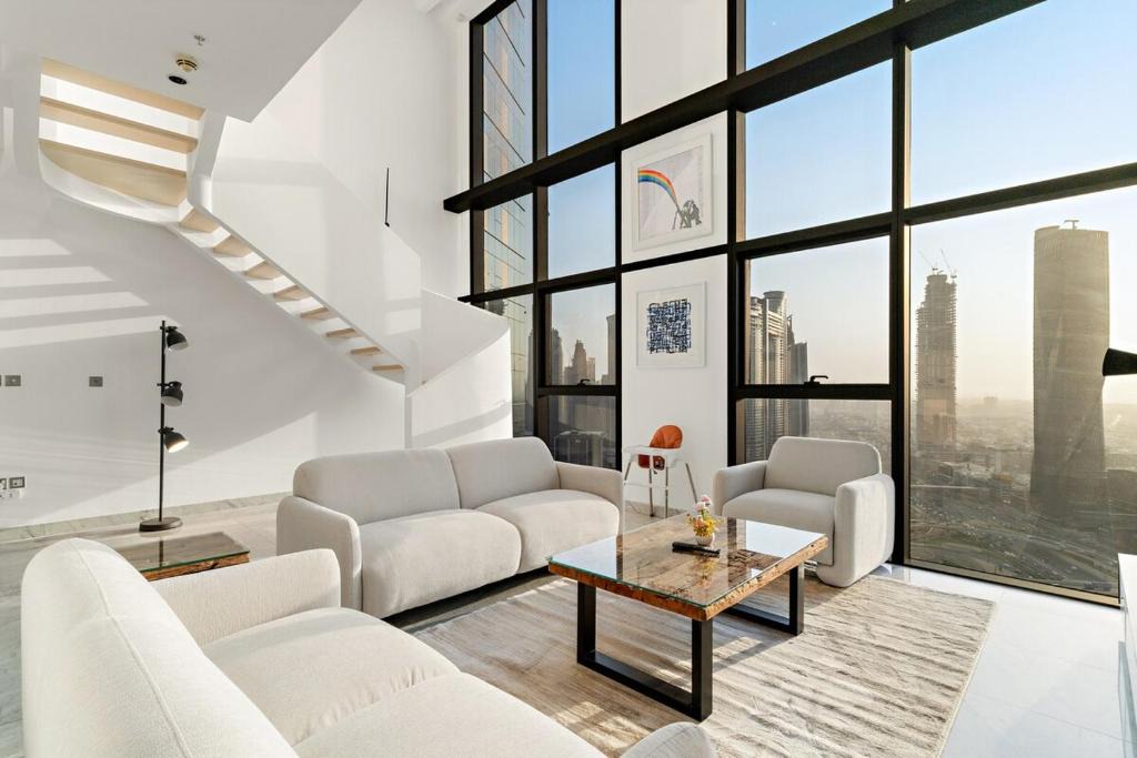 DIFC Apartment | FIRST CLASS 2BR Elegant Duplex Haven