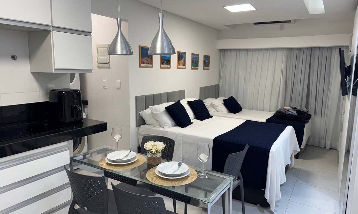 Boa Viagem Apartment | Flat com piscina a 50m da praia