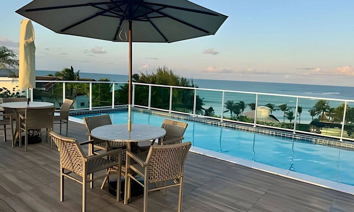 Centro Apartment | Flat com piscina privativa a beira mar