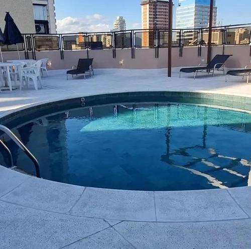 Gonzaga Apartment | FLAT no Gonzaga com estacionamento incluso