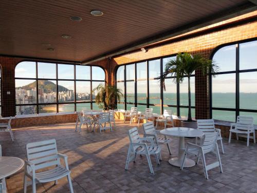 Vila Velha Apartment | Flat Pasárgada 712 - apt com vista para a Praia da Costa, academia moderna, piscinas panorâmicas, minimercado e lavanderia