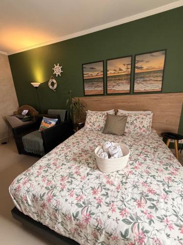 Sao Vicente Apartment | Flat Romance Praia e Home Office