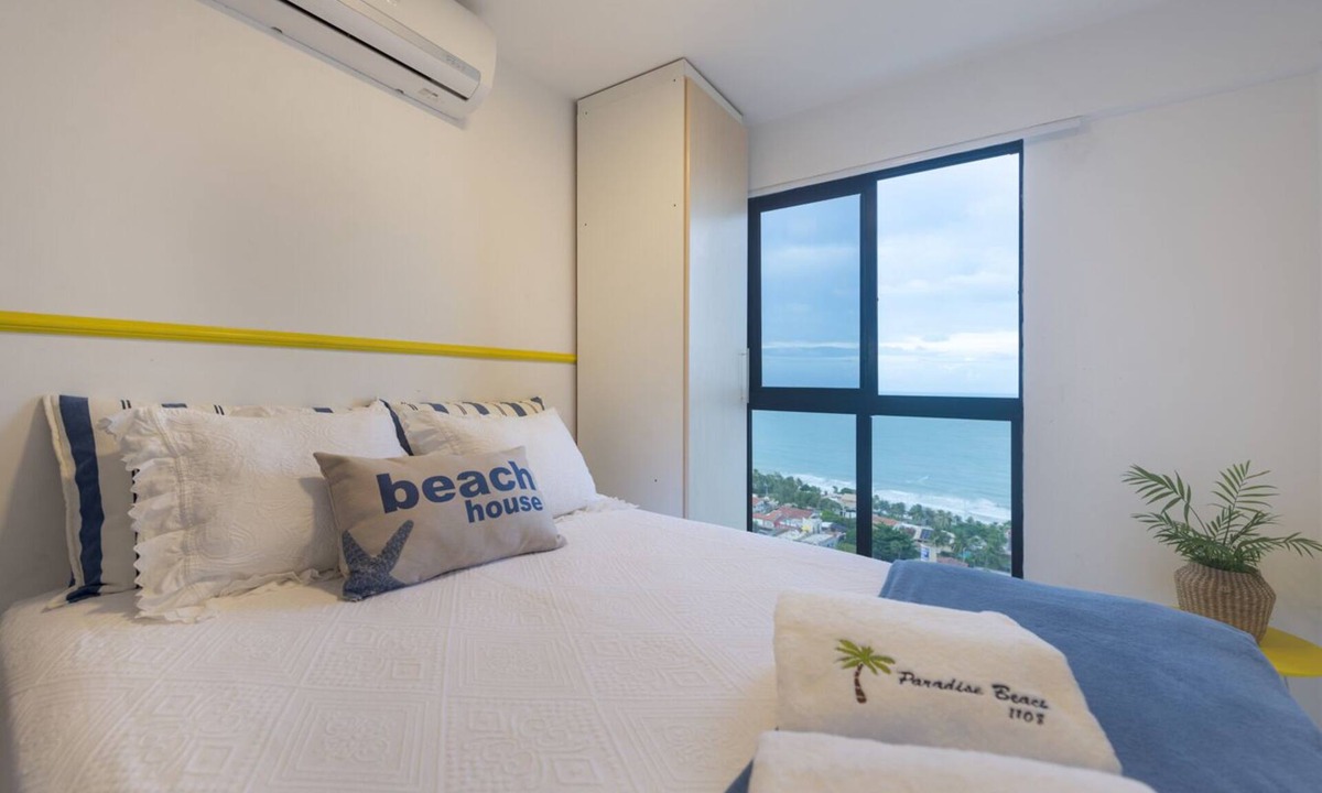 Ponta Negra Apartment | Flat with spectacular view of PONTA NEGRA BEACH, 55 MB Wi-Fi, garage