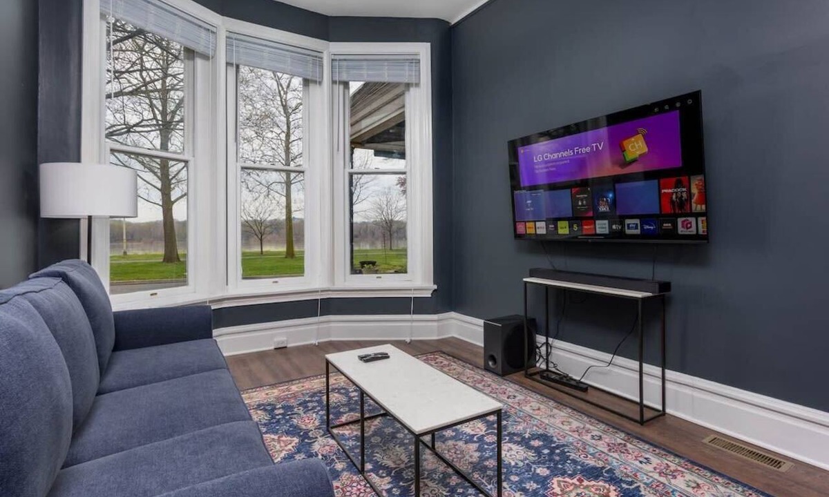 Harrisburg Apartment | Flats on Front - Riverfront Gem, Fast Wi-Fi, 1F