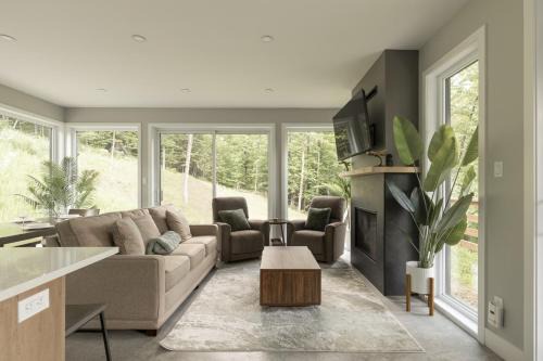 La Conception Ski Chalet | Forest immersion - 5 min beach - 15 min Tremblant