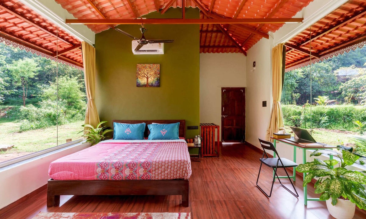 Murud Cabin | Forest Retreat with Waterfall in Murud - Just 1 Hour Drive From Alibag