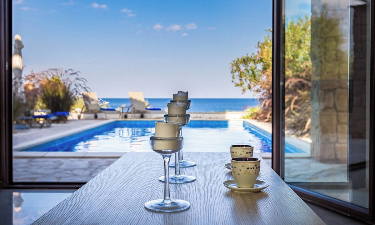 Protaras Villa | Four Bedroom Front Line (Sea-Front) villa located in an excellent location in the area of Cape Greco
