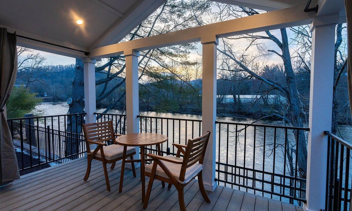 Bryson City House | Fox River Tiny Luxury Living with River Views