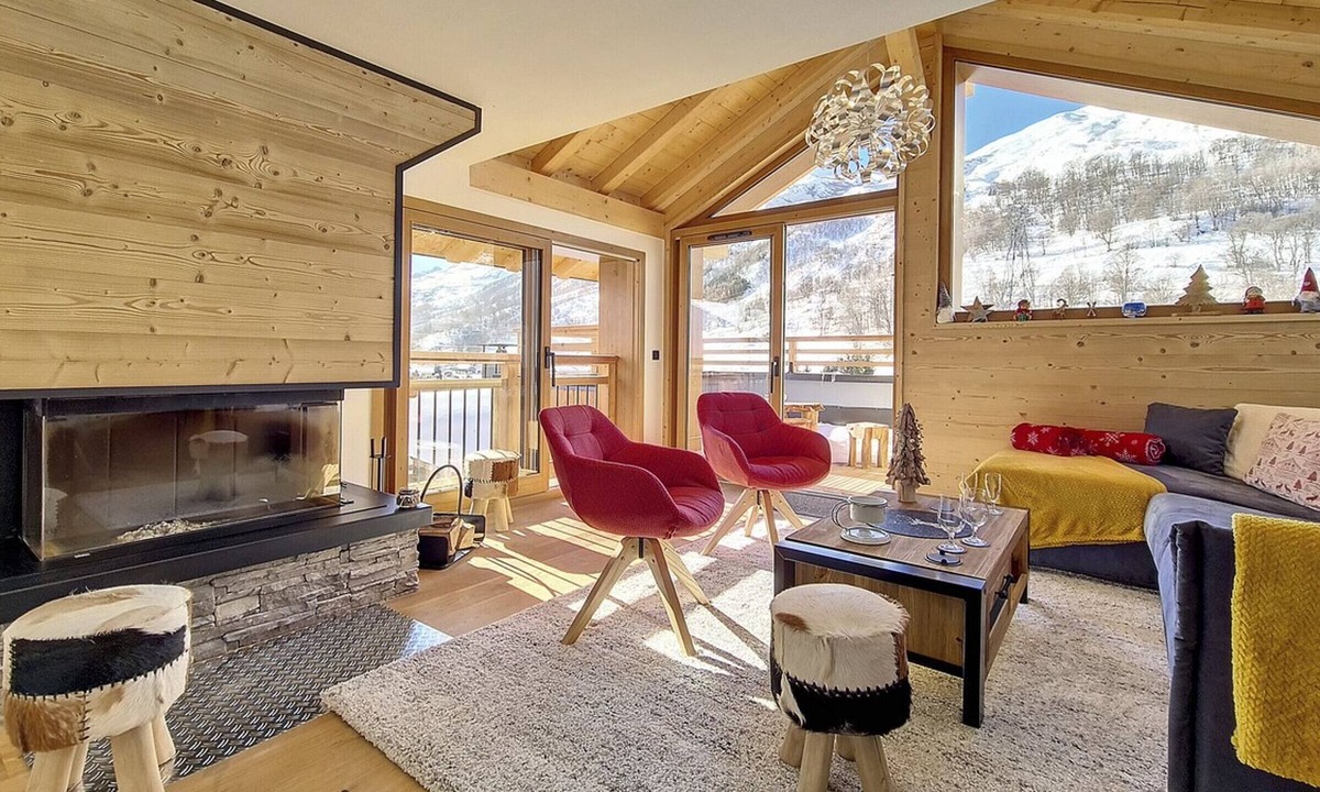 Le Bettaix Ski Chalet | Luxury chalet 10 pers, sauna, garage near slopes
