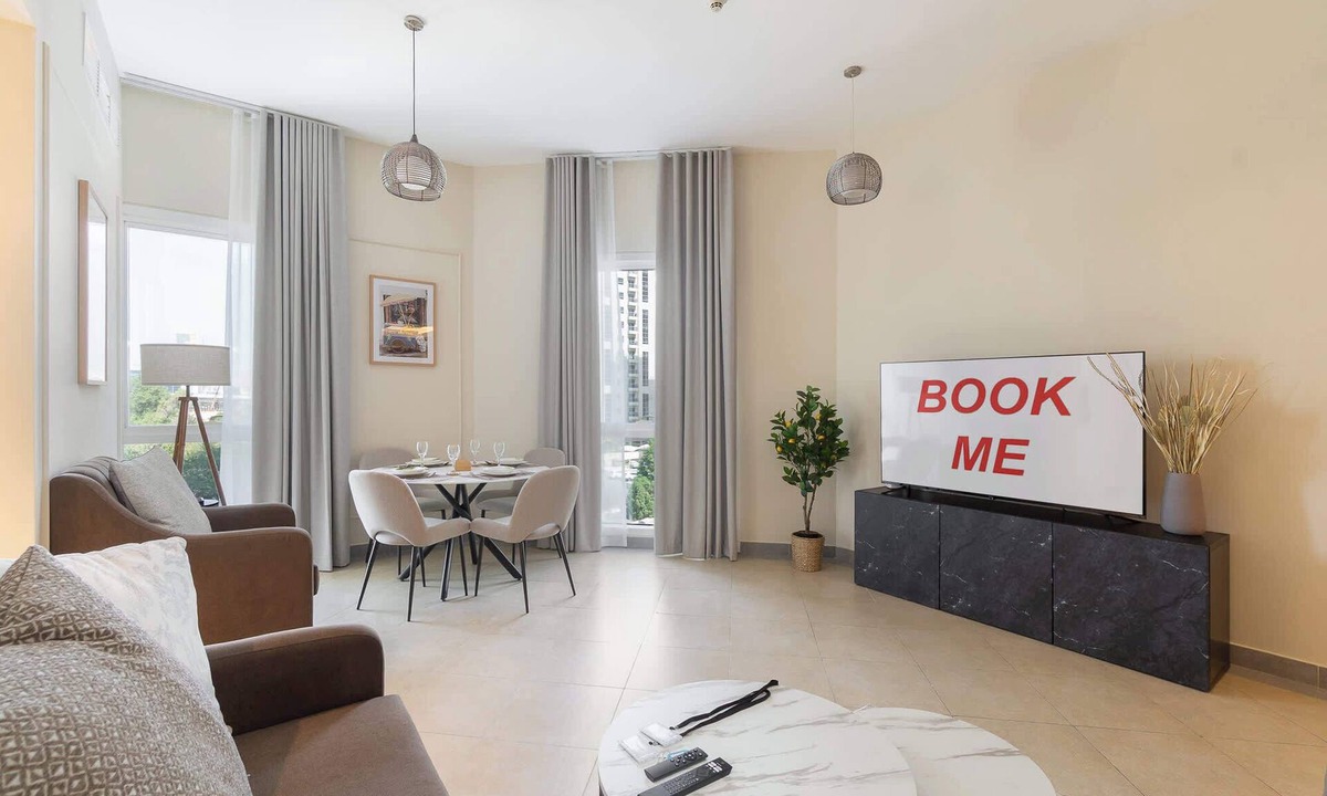 Barsha Heights Apartment | Free housekeeping visits during your stay - StayShort - Contemporary 2-Guest Apartment in Barsha Heights!