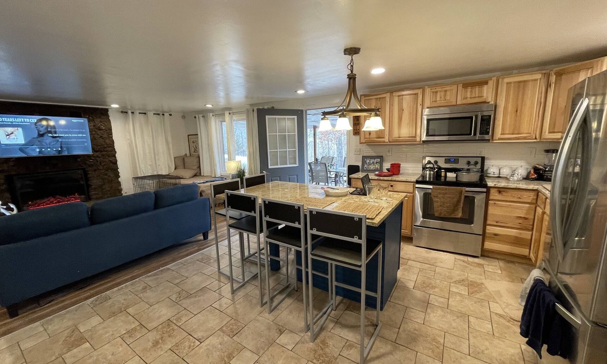 Camdenton House | Fresh decor short walk to dock, swim platform, and boat slip