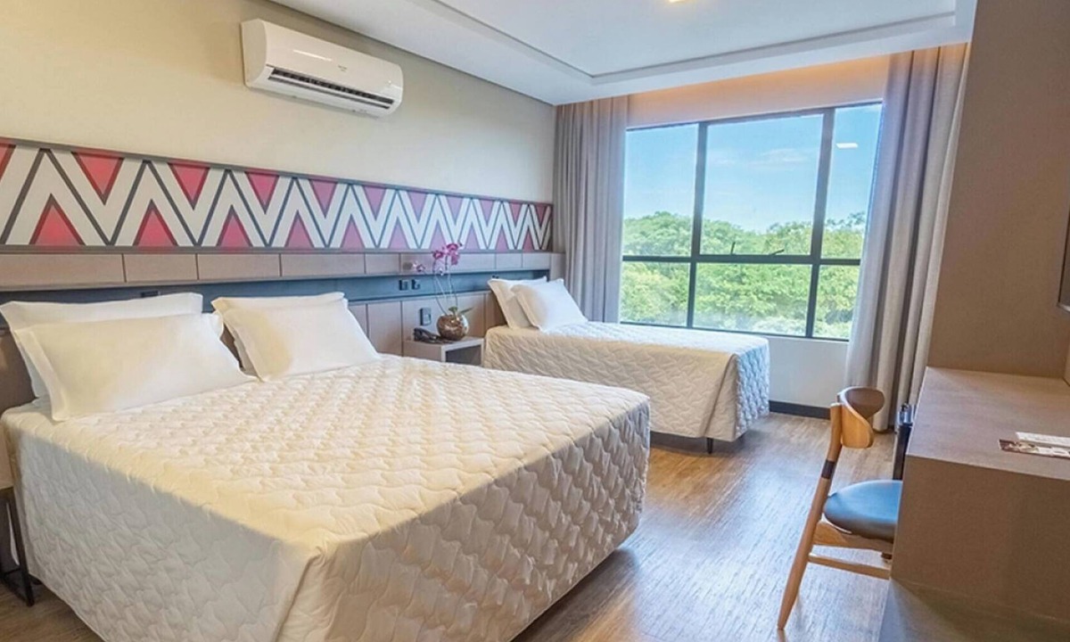 Foz do Iguacu Hotel | Fresh Triple Double | Free Breakfast, Spa & 5 mi to Three Borders