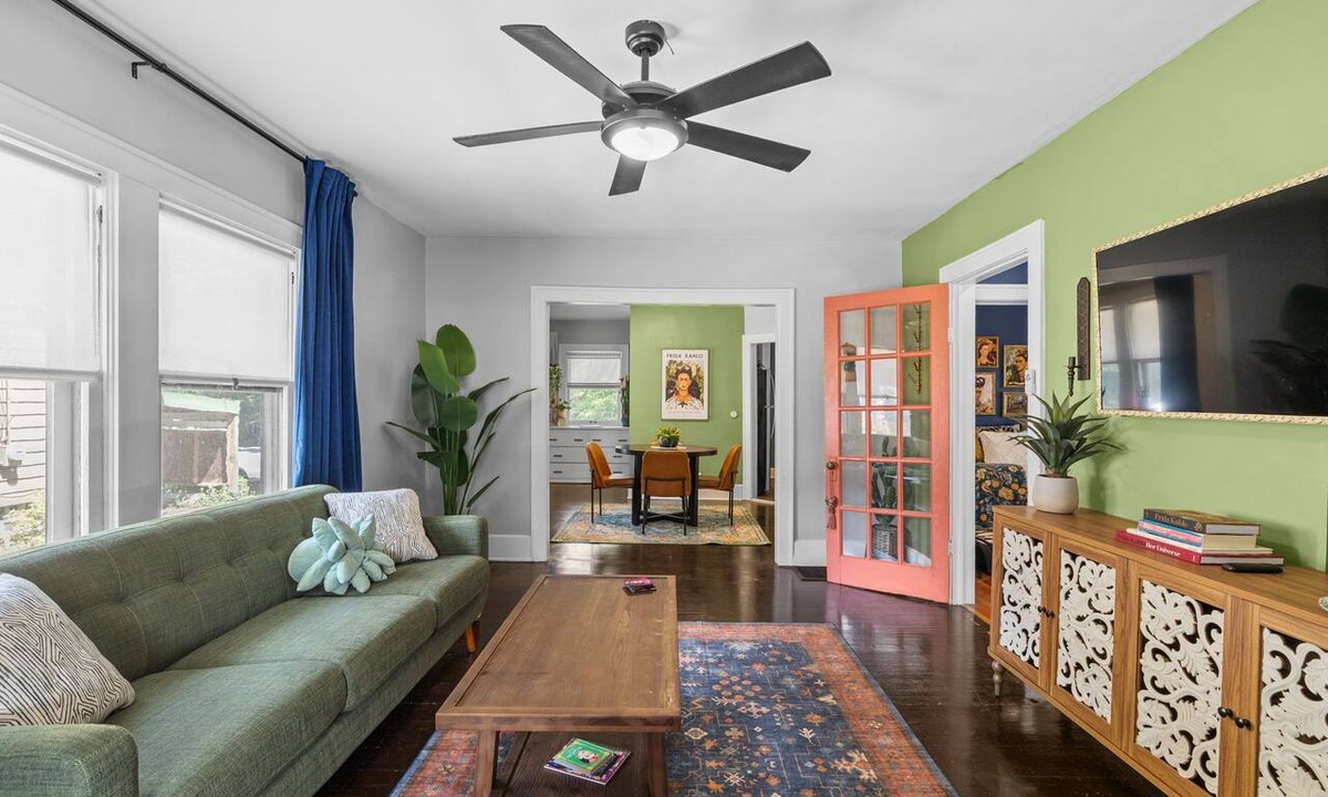 Meridian-Kessler House | Frida-Inspired Boutique Bungalow in desirable SoBro area
