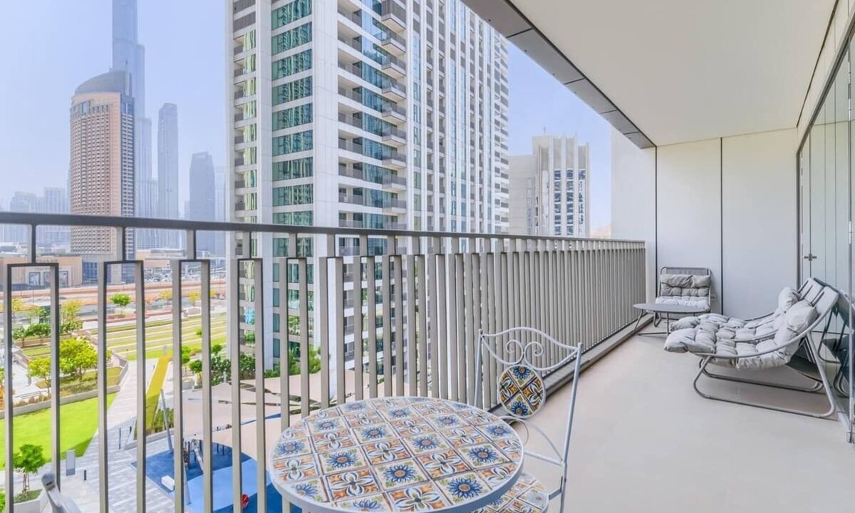 Za'abeel 2 Apartment | Full Burj Khalifa View - Modern 3BR Maids Estate