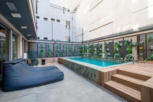 Centro Apartment | Full Studio with Leisure in Rio Center