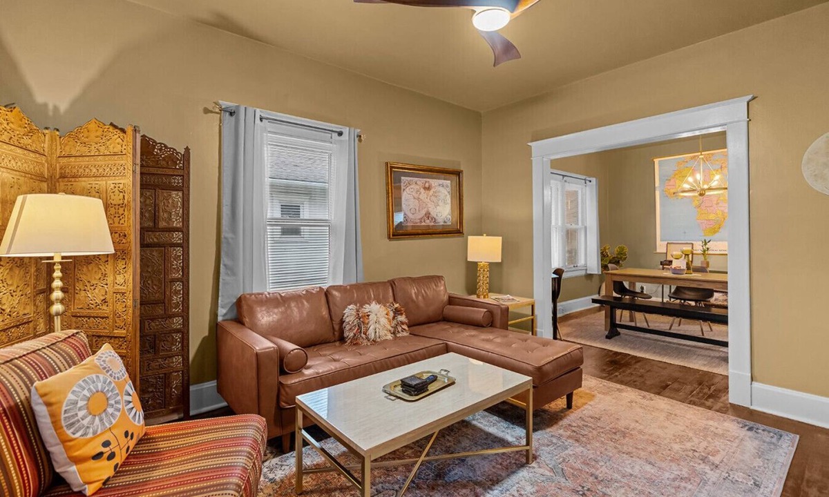 Walnut Street House | Fully Fenced Yard, Dogs Welcome, Near MSU and Cox South