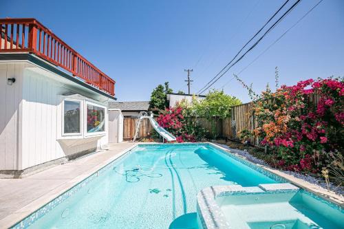 South San Jose House | Fun 3BR with Pool & Slide, Pet Friendly in San Jose