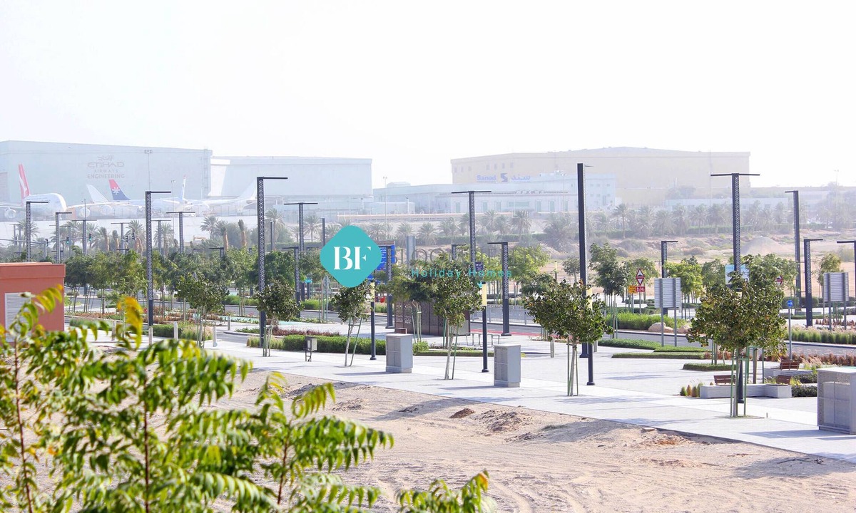 Masdar City Apartment | Furnished Studio | Huge Balcony