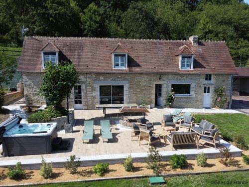 Saint-Germain-de-Clairefeuille House | Gîte charmant avec spa et court de tennis, proche Haras du Pin - FR-1-497-221