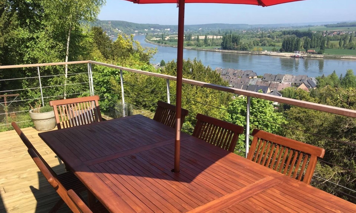 La Bouille House | Gîtes de France® - Vue Seine - Panorama Gîte