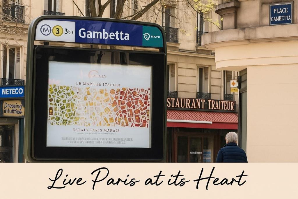 20th Arrondissement Apartment | GAMBETTA résidences Paris centre