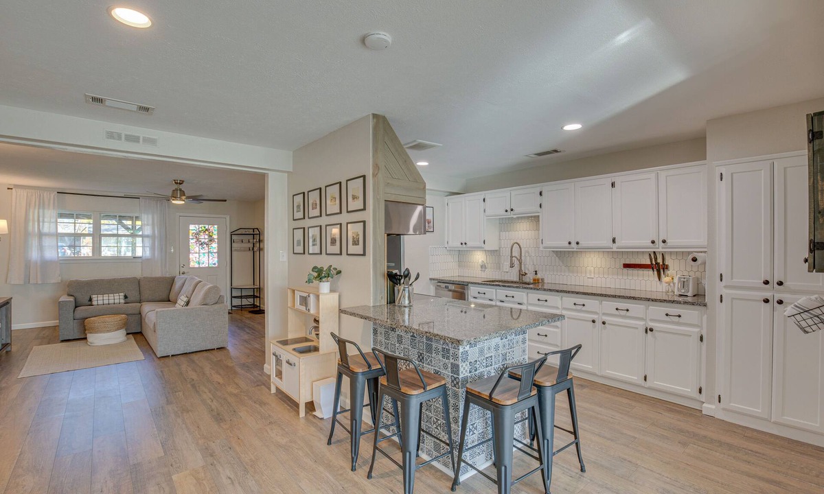 Aubrey House | Game Room & Fire Pit: Family-Friendly Aubrey Home