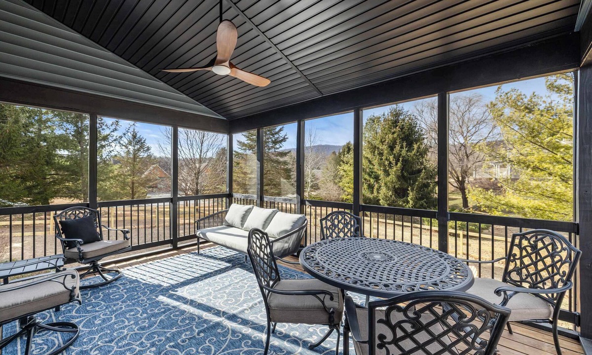 The Woods House | Game Room, FirePit, Screened Porch & Golf Views