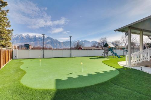 Orem South House | Game Room & Playground! Huge Family Home in Orem