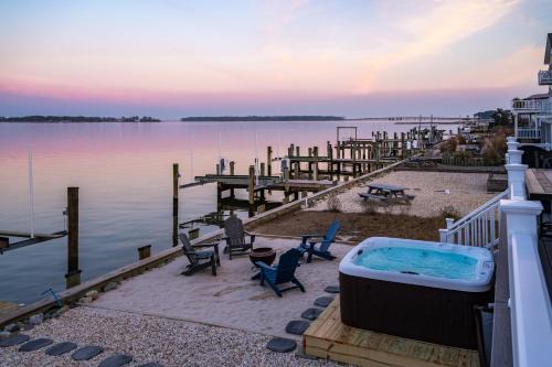 Ocean Pines House | Game Room! Waterfront Group Haven in Ocean Pines