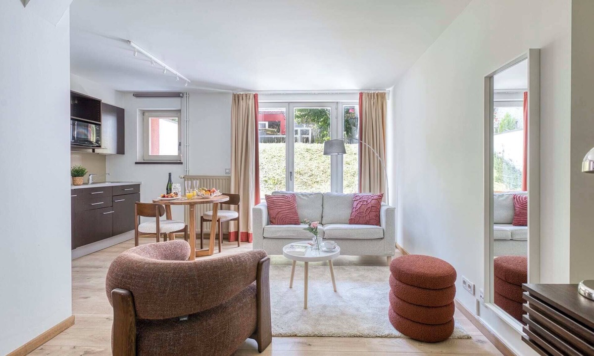 Upper Town Apartment | Garden Studio with Terrace Mas C-Garden