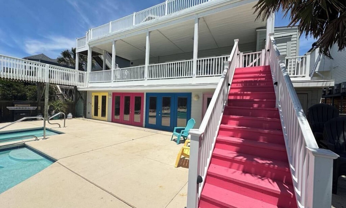 Ocean Isle Beach House | Gated Community, Oceanfront & Sound Front, Private Pool with Family Area