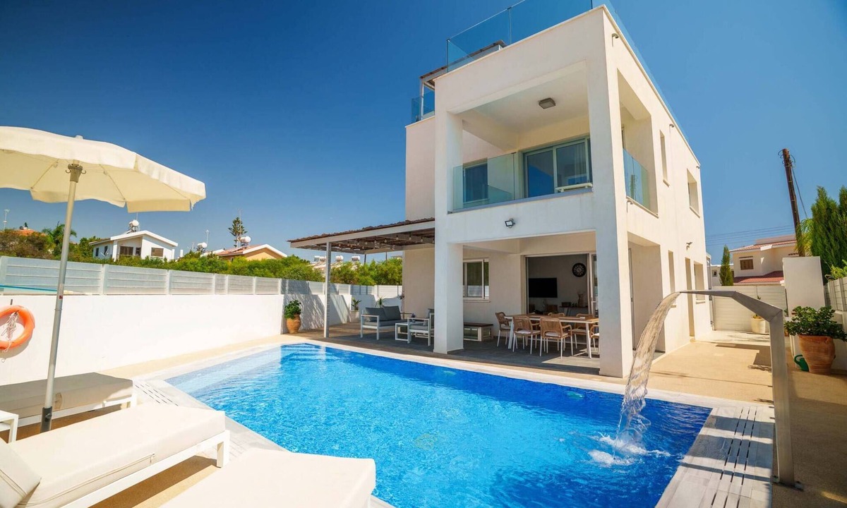 Cape Greko Villa | Geo Panoramic Villa Konnos/Seaview+Pool+Gym