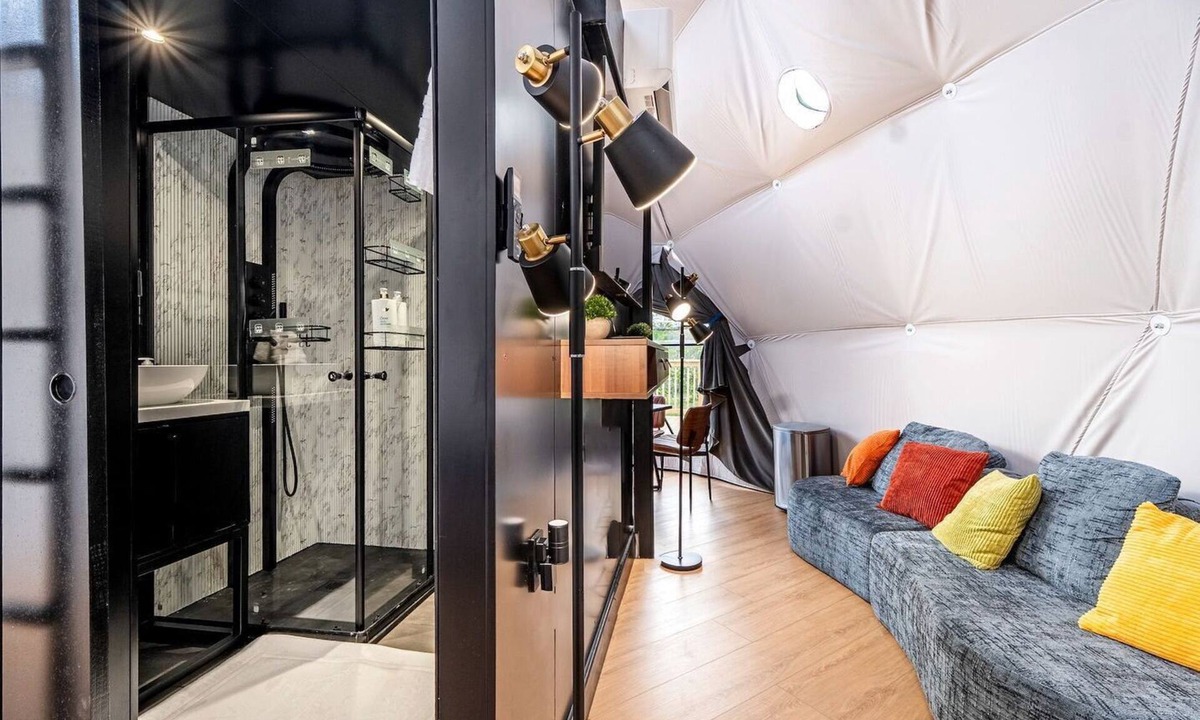 Bluewell House | Geodesic Dome Retreat with Hot Tub & Fire Pit in Bluefield, West Virginia