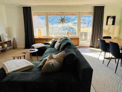 Bad Kohlgrub Apartment | Geräumige Panorama-Bergwohnung mit Sauna Gruppen & Familien