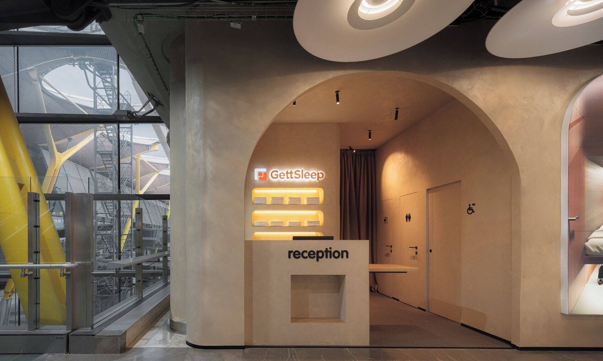Barajas Hotel | GettSleep Madrid Capsules - Terminal T4S, Departures