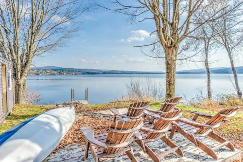 St-Ferdinand Ski Chalet | Gingo Shack - Private Spa & Lake View