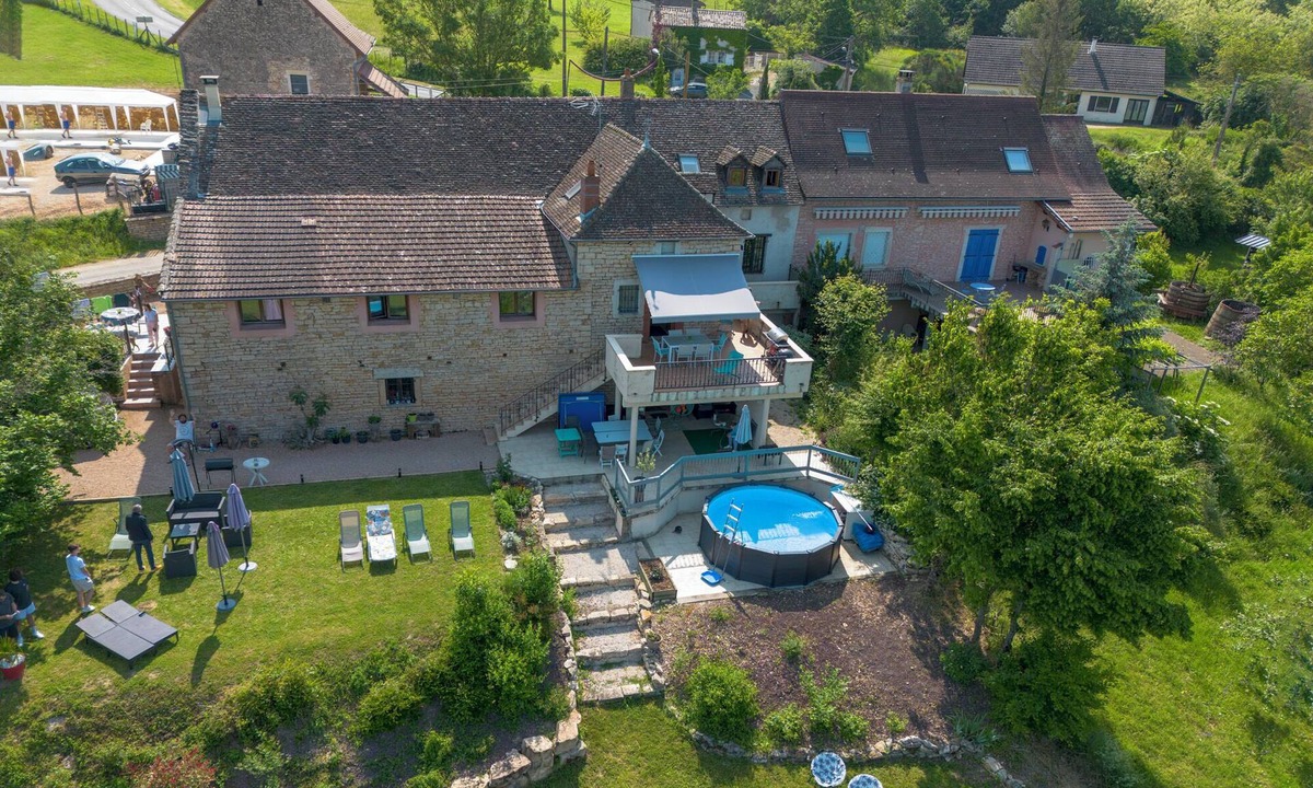 Vers House | Gite "La maison de la colline" 5 minutes de Tournus Sud Bourgogne